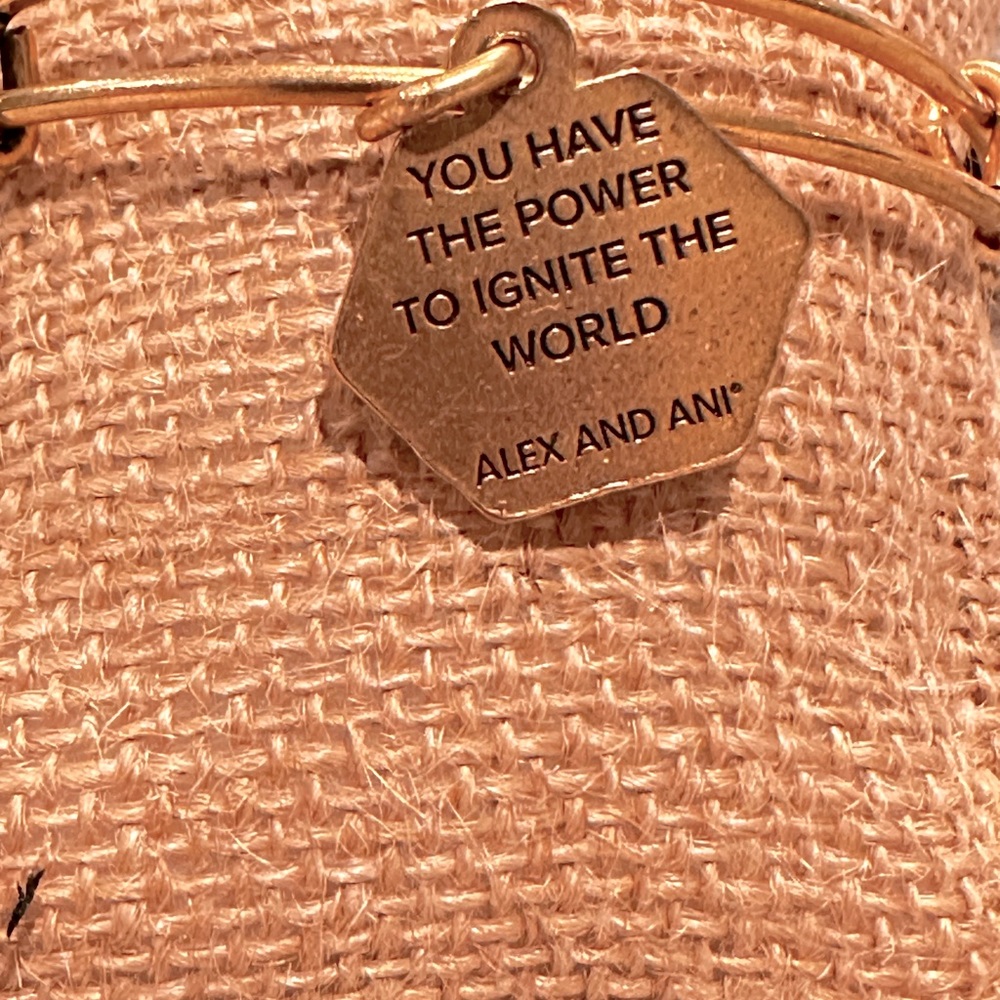 Gently used Alex and Ani Sun bangle